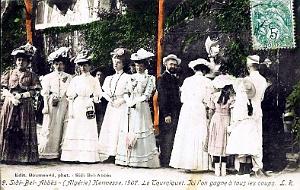 SIDI-BEL-ABBES - KERMESSE 1907 - LE TOURNIQUET